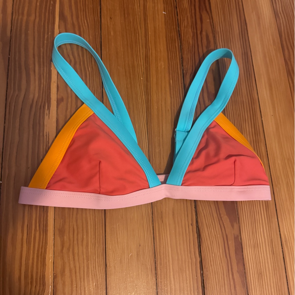 SHEIN Multicolor Bikini Top